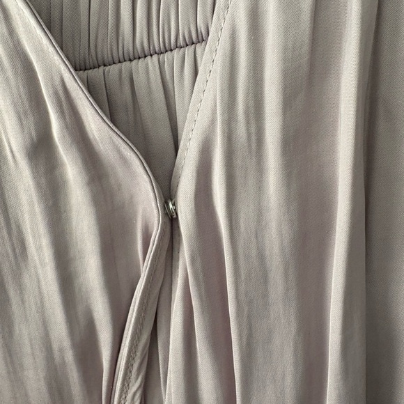 Current Air Women's Sz Small Light Purple Long Sleeve Satin Top Good Condition - Picture 5 of 8